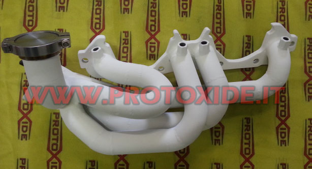 collettore di scarico ceramicato bianco