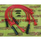 Cavi candela speciali ad alta coducibilit per Lancia Delta 1600-2000 8v Turbo 8.8mm rossi