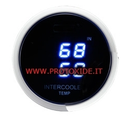 Misuratore temperatura aria intercooler -doppio- 52mm