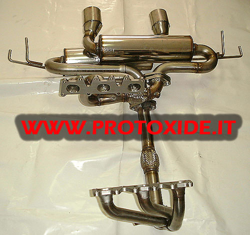 Scarico Completo CLIO V6 in acciaio Inox