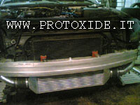 Intercooler Frontale con relativa tubazione