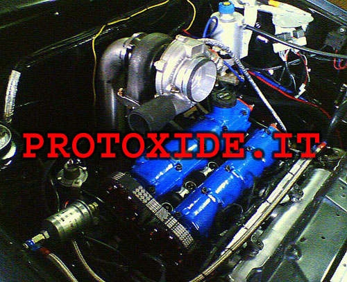 Fiat Uno con motore 1.6 16v turbo preparata da autofficina Automare