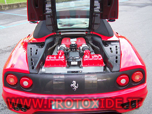 ferrari 360 marmitta sportiva rumorosa